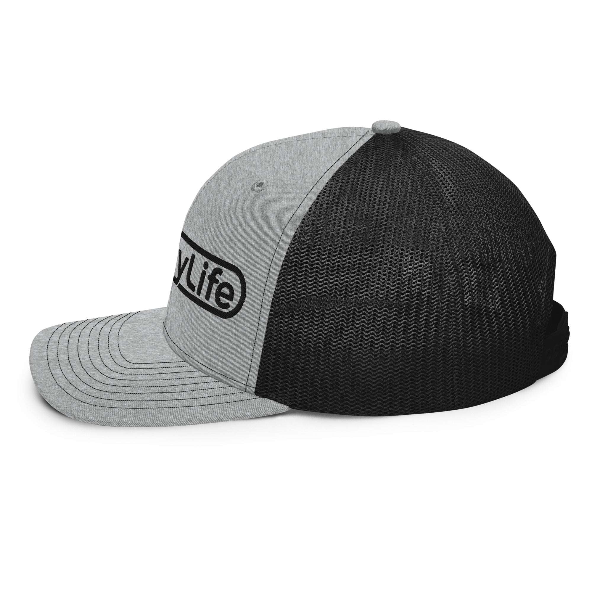 OlyLife Richardson 112 Trucker Cap (Black OlyLife Logo) - OlyLife