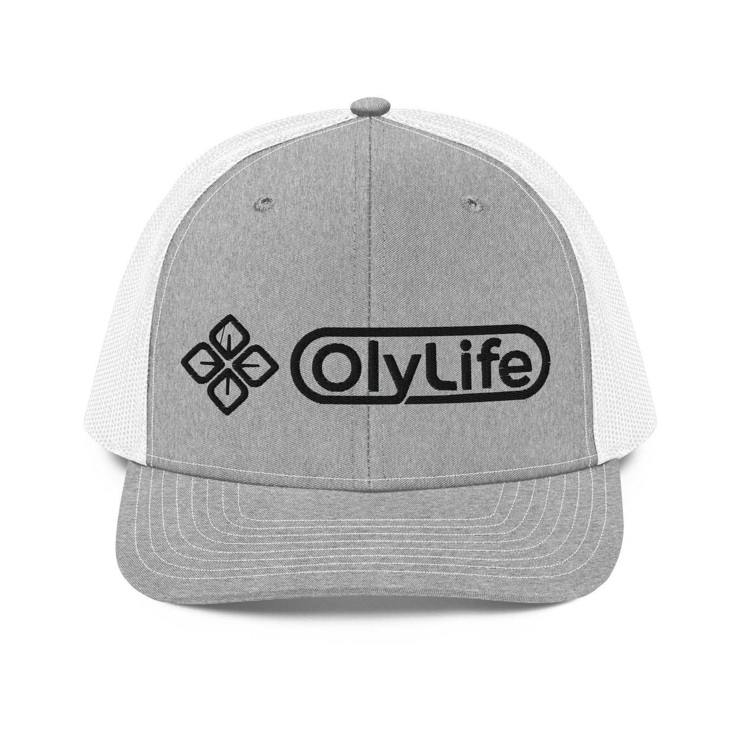 OlyLife Richardson 112 Trucker Cap (Black OlyLife Logo) - OlyLife