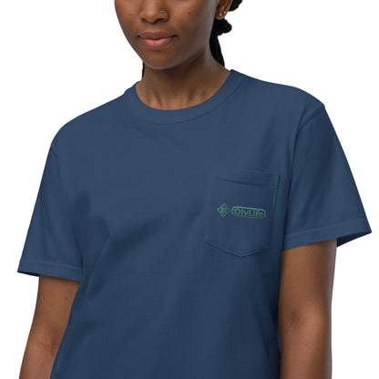 OlyLife Unisex garment-dyed pocket t-shirt - OlyLife